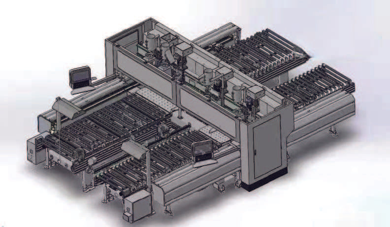 DOUBLE STATION 6 SIDE DRILLING MACHINE