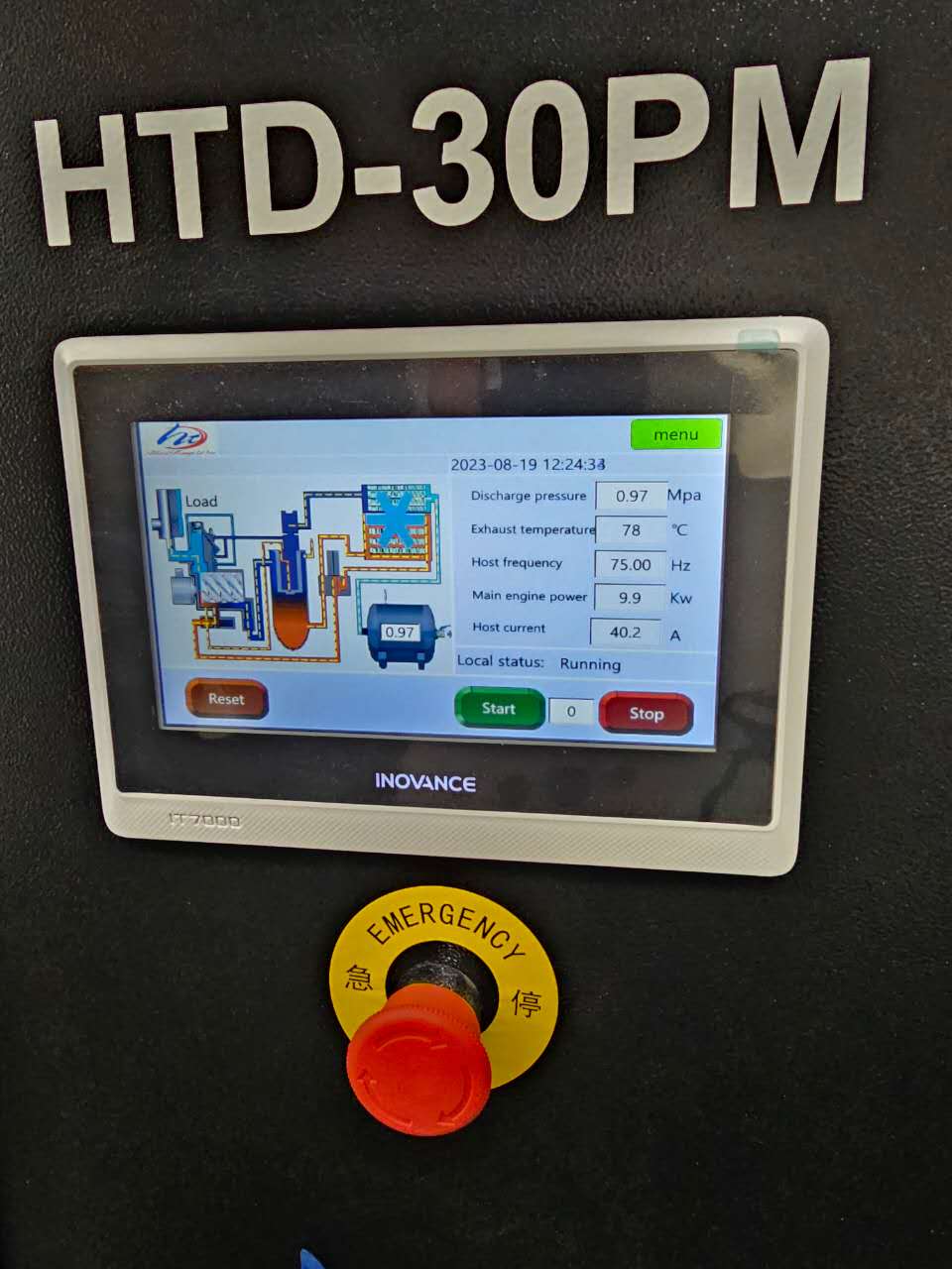 AIR SCREW COMPRESSOR 10 BAR - 16 BAR