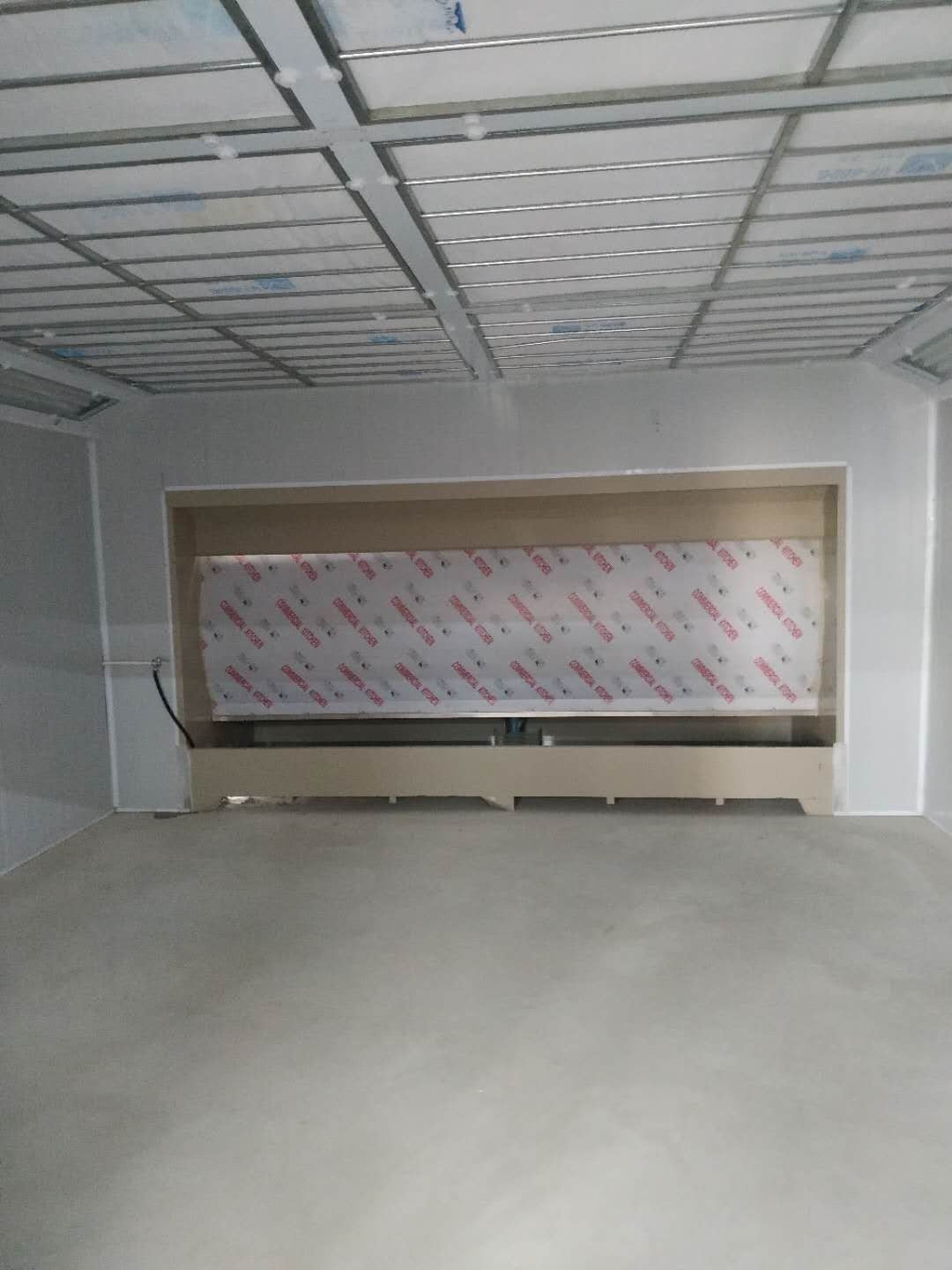 SANDING + PAINTING + DRYING ROOM