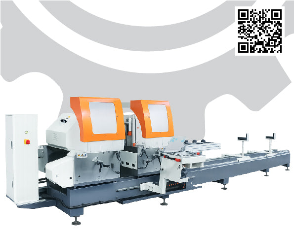 ALUMINIUM DOUBLE HEAD CUTTING MACHINE