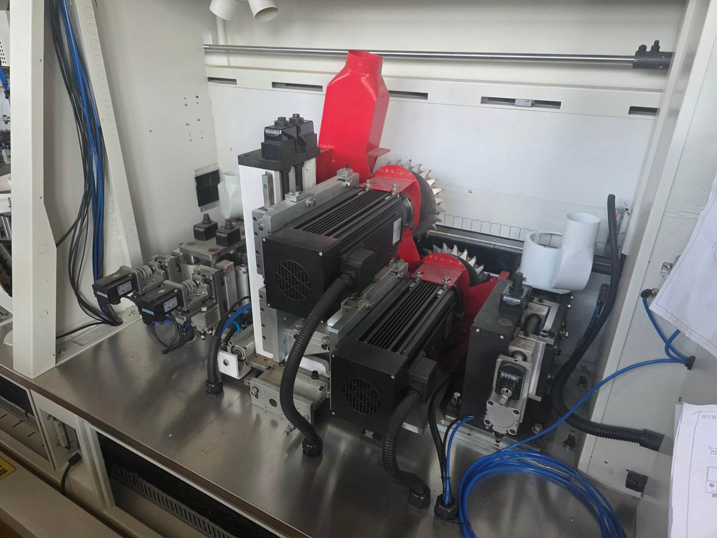 DOUBLE SIDE EDGE BANDER MACHINE