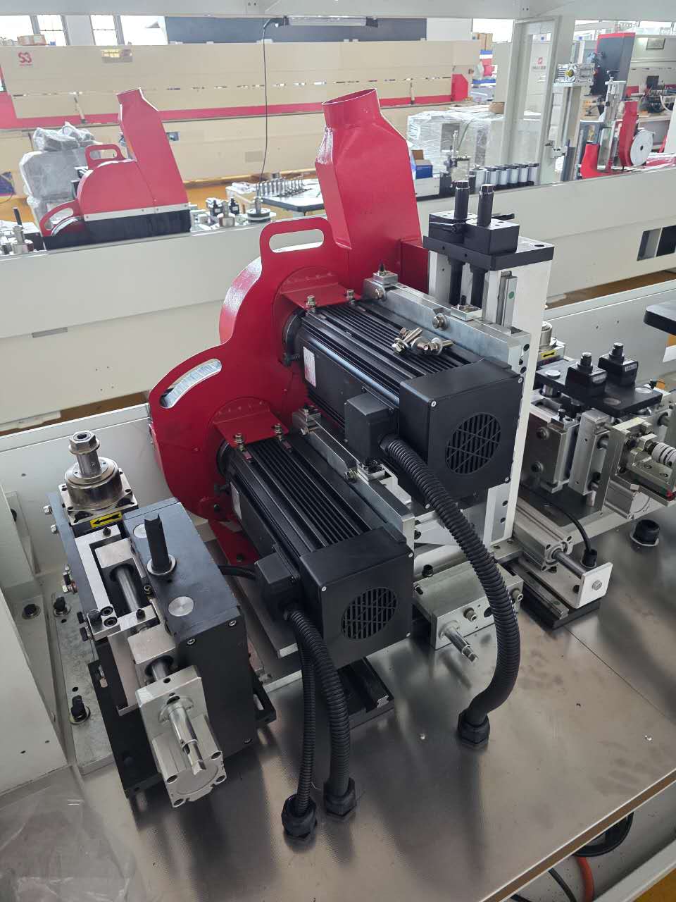 DOUBLE SIDE EDGE BANDER MACHINE