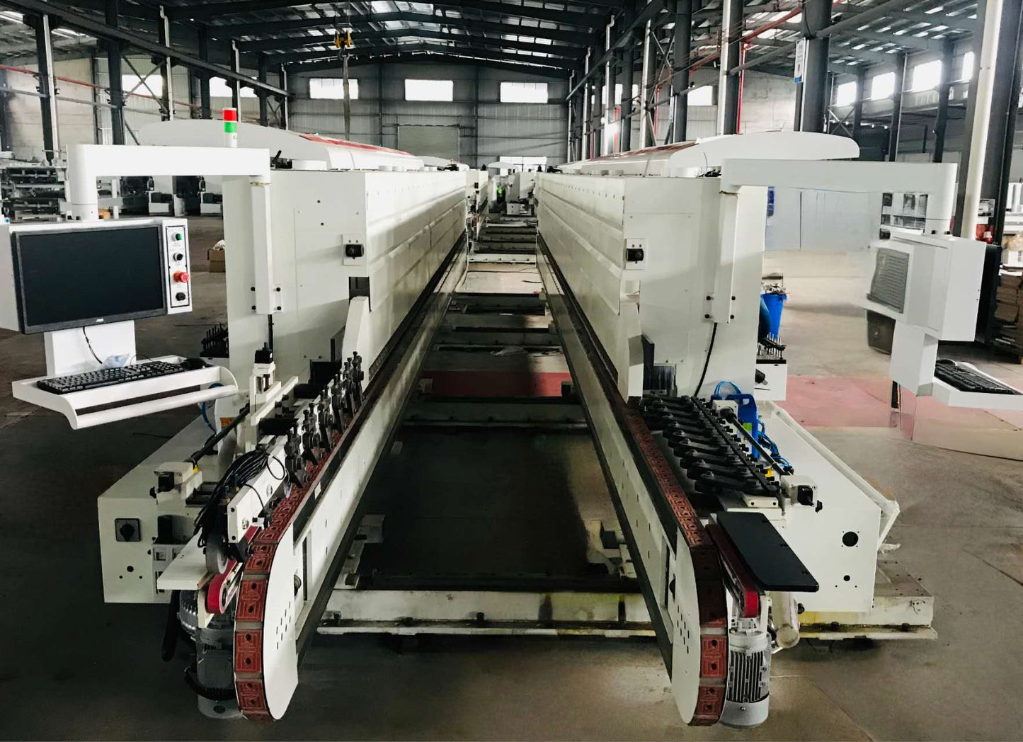 DOUBLE SIDE EDGE BANDER MACHINE