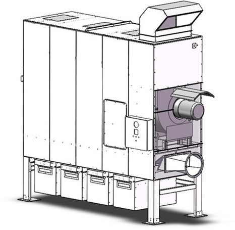 015 SILENT DUST COLLECTOR DMC-S15-AR