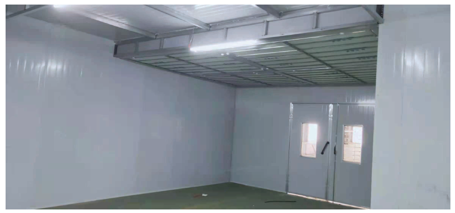 SANDING + PAINTING + DRYING ROOM